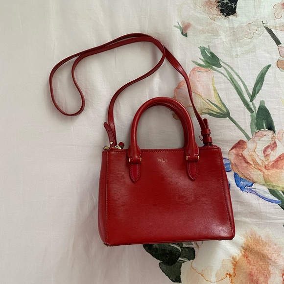 Ralph Lauren Handbags - RLL Ralph Lauren Bag w/ strap Red